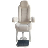 White Captain Seat