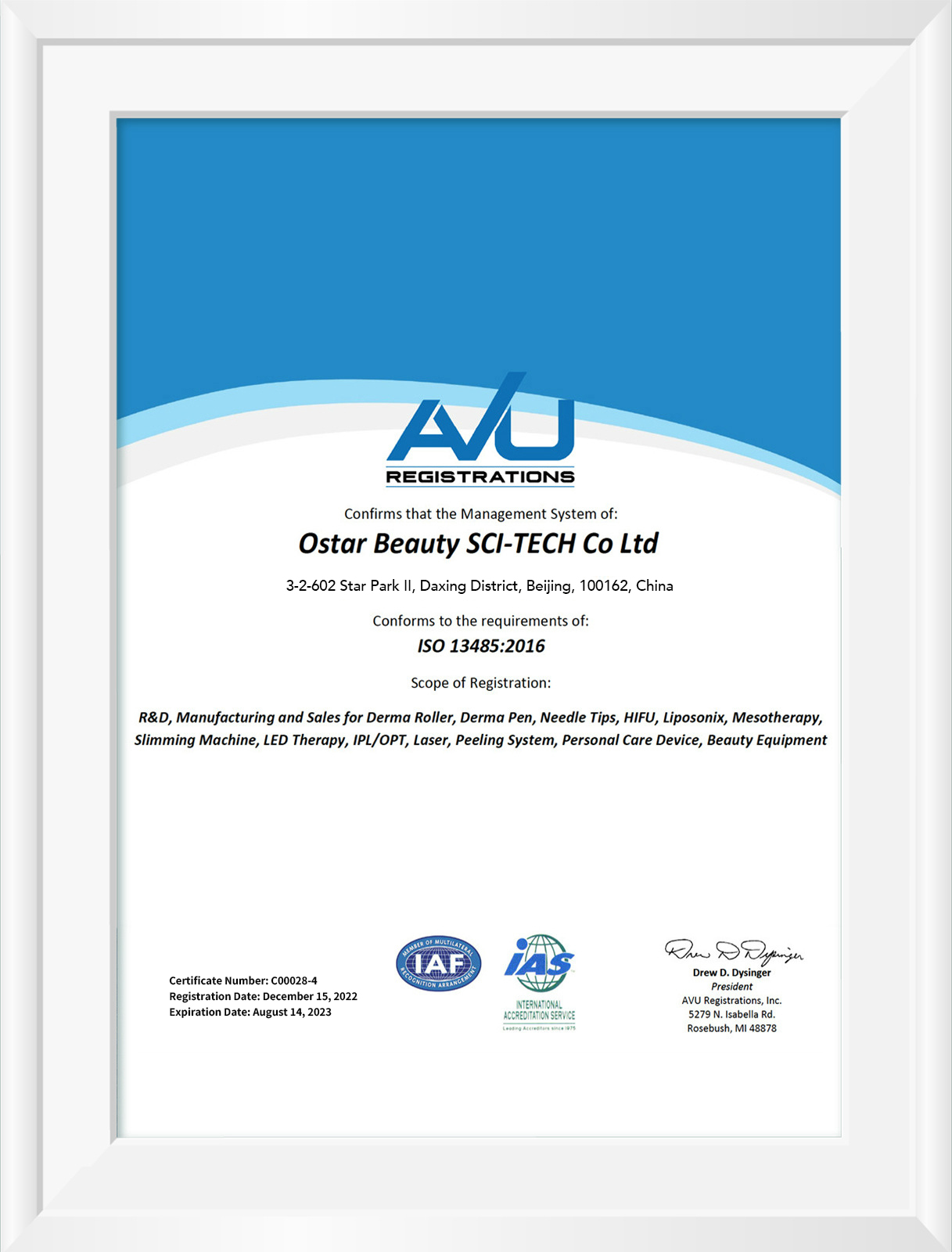 experienced-personal-care-supplier-of-jami-passed-by-iso13485-tuv-ce