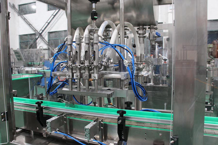 Automatic Hot Sauce Filling Machine
