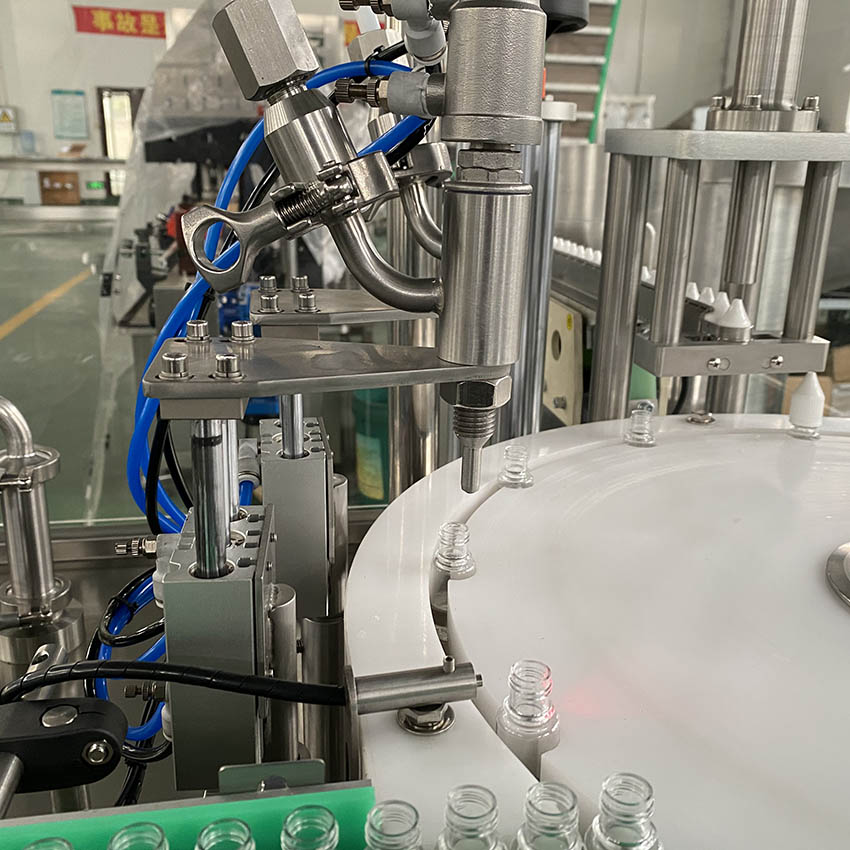 Automatic E-liquid Oil Filling Capping Monoblock