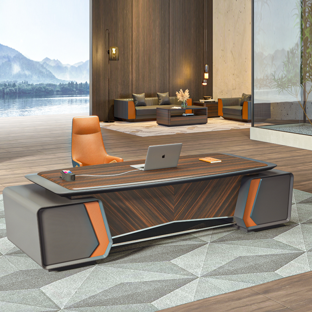 Office High End L Shape Executive Wooden Manager Desk Ceo Office Desk