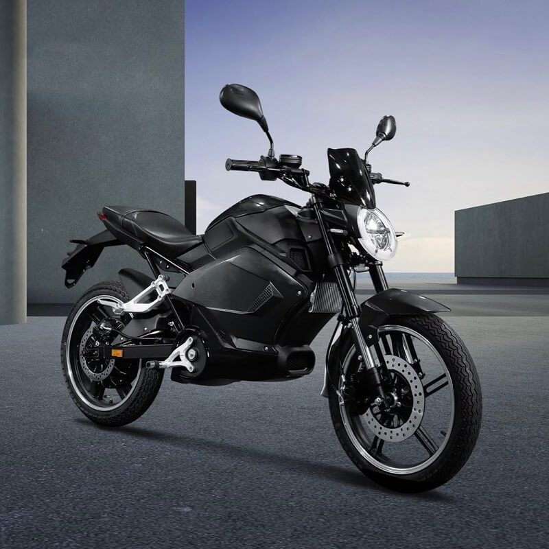 5000W Mid-Drive Electric Motorcycle  - SC black