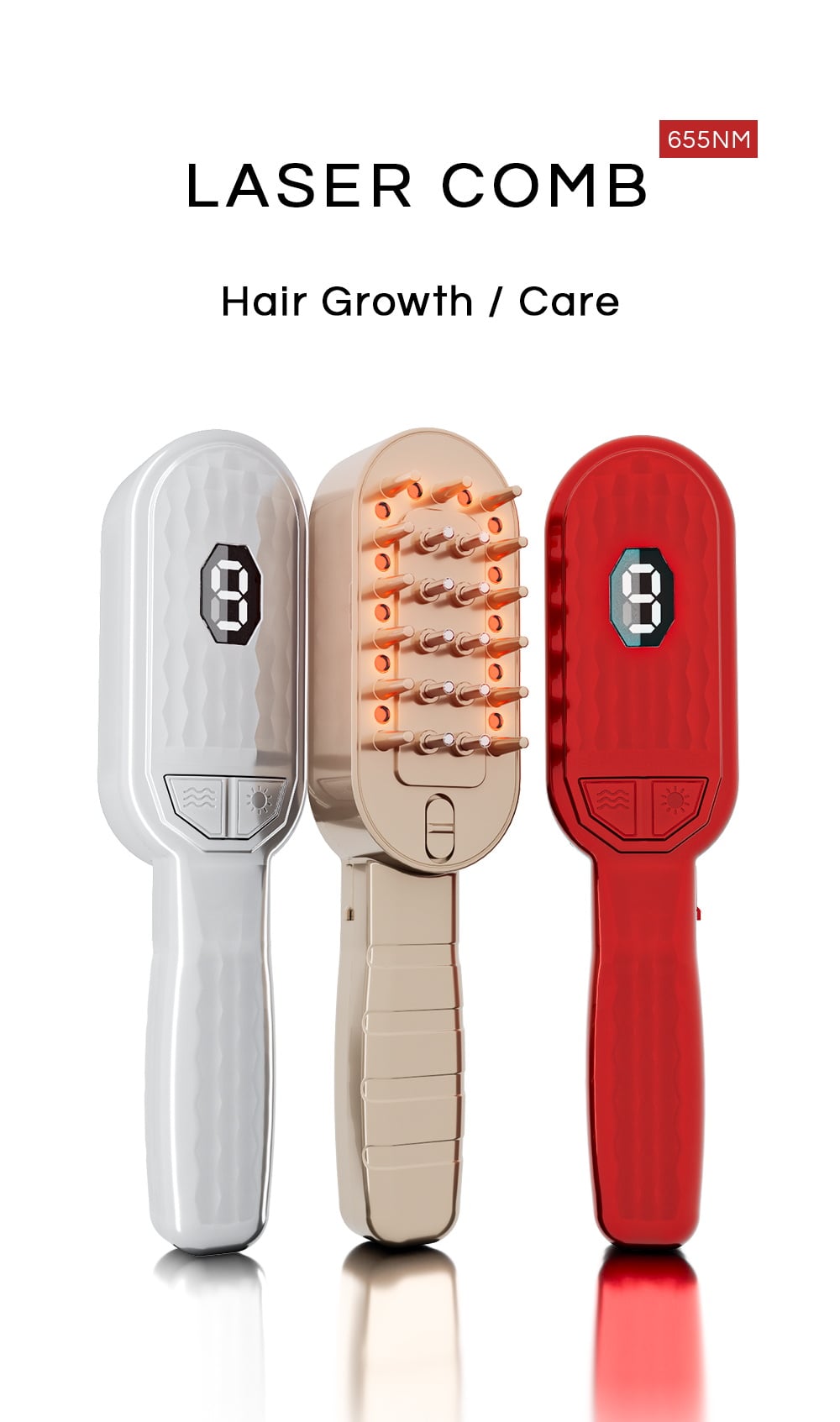 OstarBeauty New Laser Hair Growth Comb Device