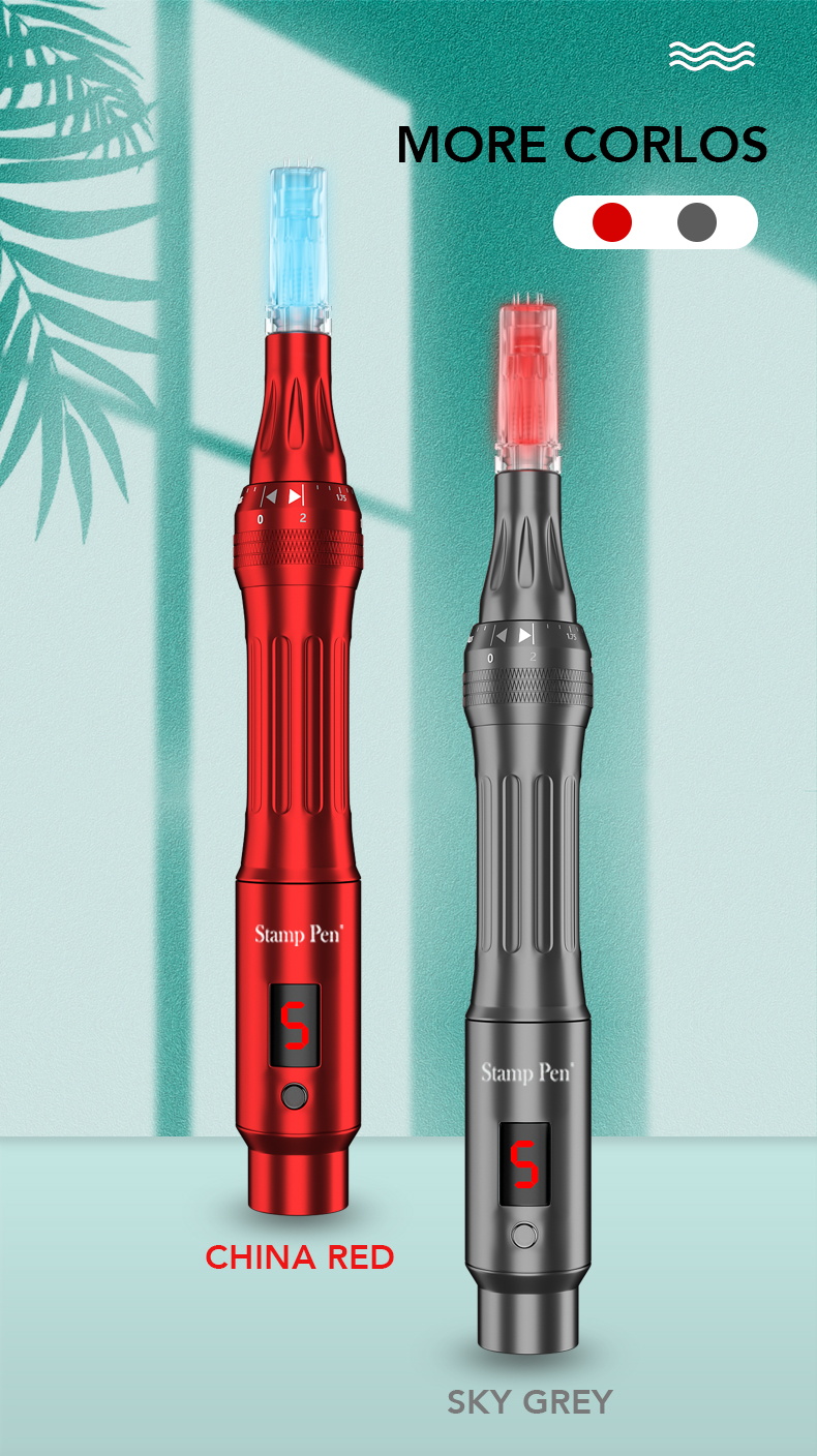 Nouvelle technologie LED/LCD stylo tampon anti-reflux