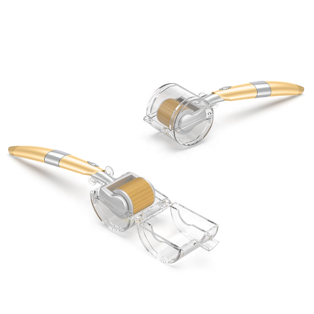 ZGTS 192 aiguilles d'or simple rouleau de derme pour le visage 0,25 mm