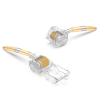 ZGTS 192 Single Gold Needles Skin Face Derma Roller 0.25mm