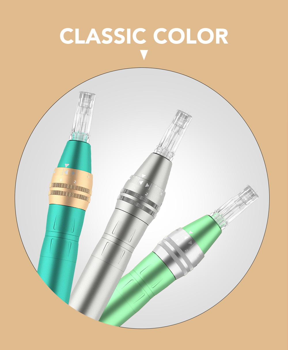 2022 NOUVELLE arrivée Anti-Retour Microneedle Derma Stamp Pen