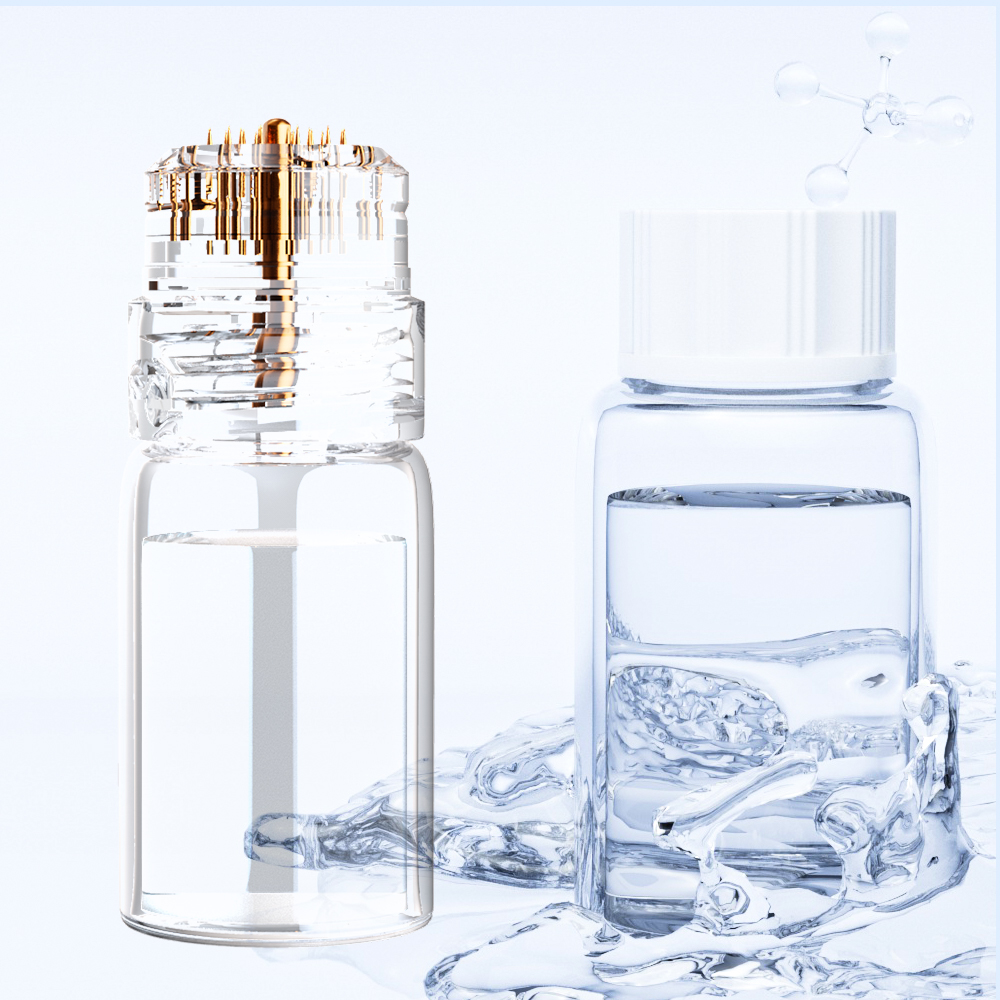 Rouleau de docteur Derma Stamp Hydra Needle 20 aiguilles Sérum hydratant à l'acide hyaluronique SET pour le visage