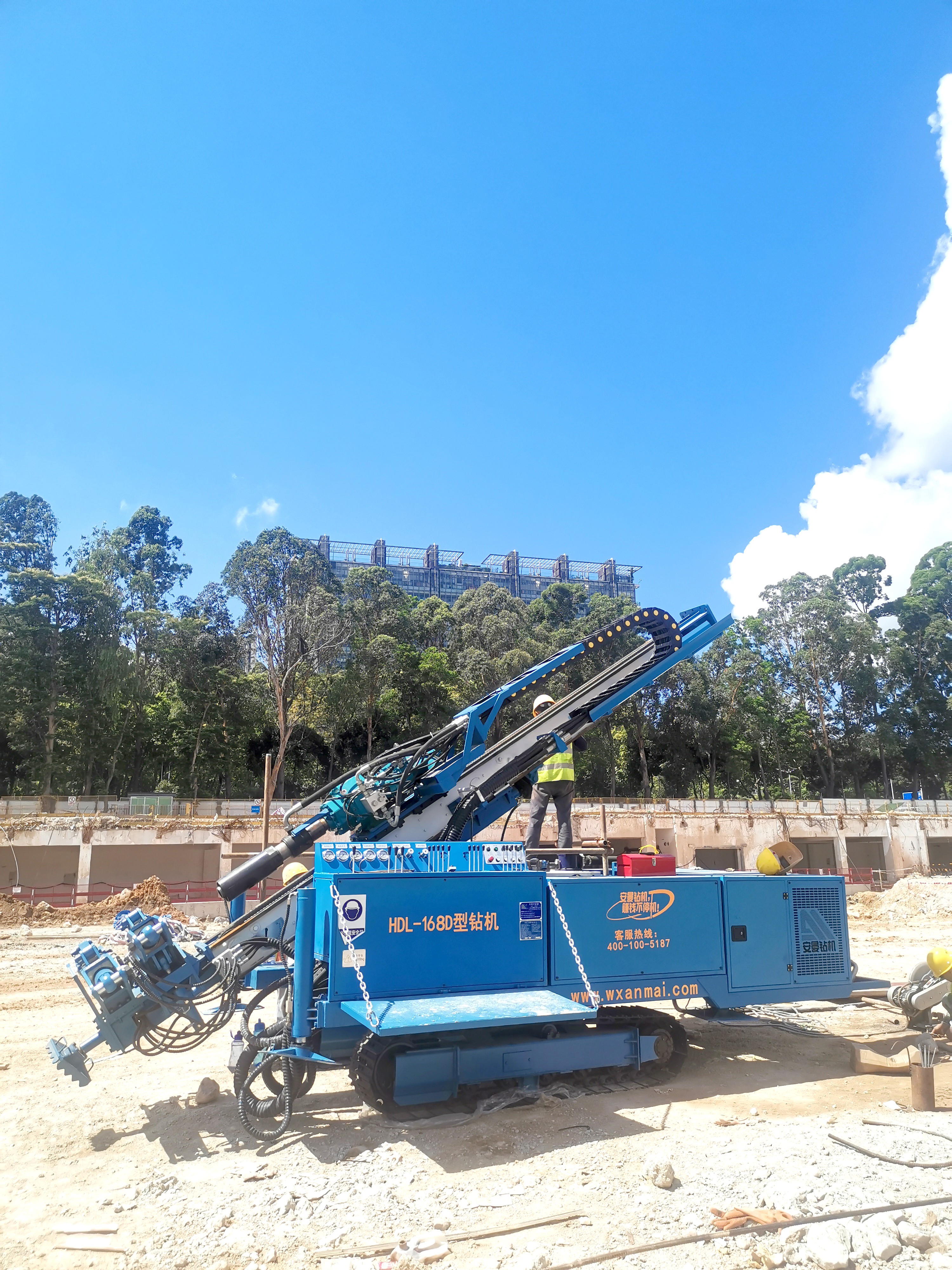 HDL-168D weak ground construction anchor drill rig