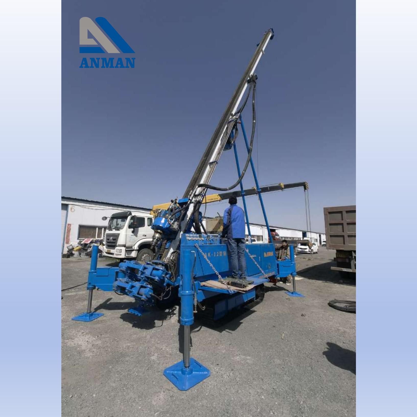AK-12 Anti-floating anchor drilling rig