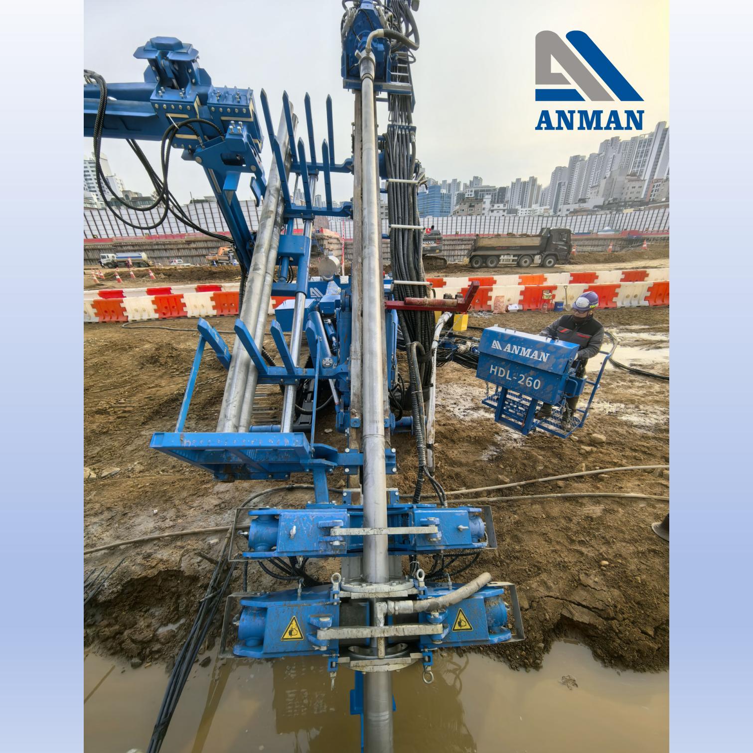 HDL-260 fully articulated multi-functional drilling rig