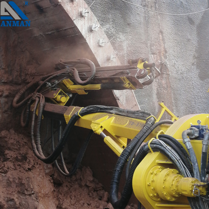 TD-375 non-explosive tunnel shed drilling rig