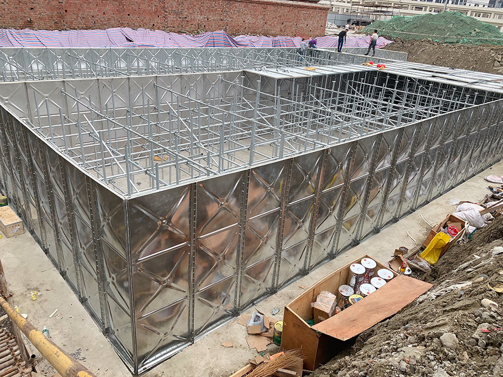 How to solve the leakage problem of galvanized steel water tank?