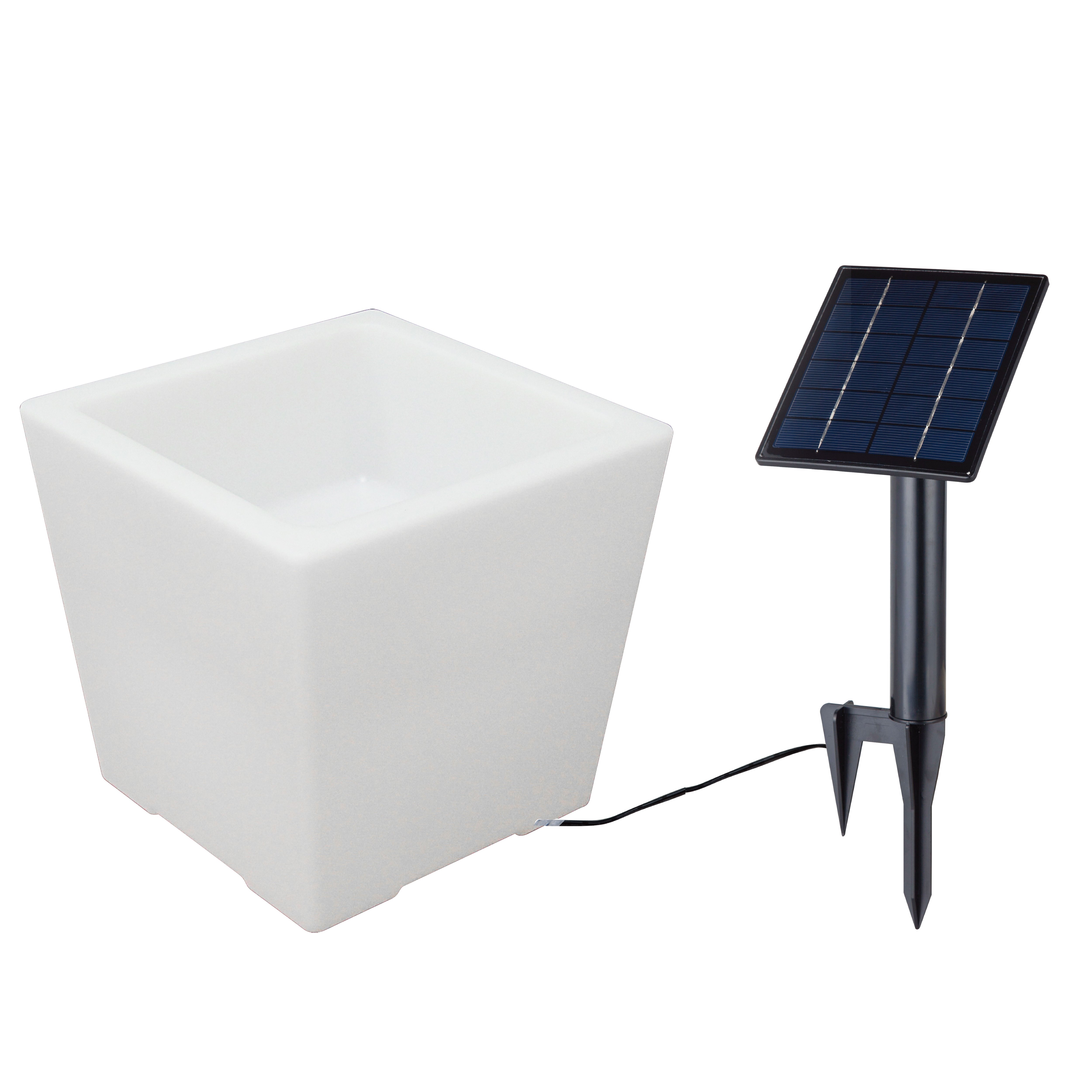 Solar Led For Flowe R Pot Outdoor Solar LED Flower Pot