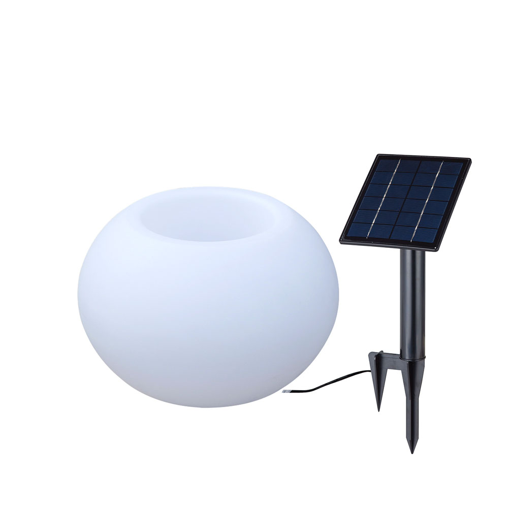 Solar Led For Flowe R Pot Outdoor Solar LED Flower Pot