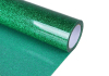 TORC Green Glitter HTV لفة فينيل نقل الحرارة 12 بوصة × 5 قدم حديد على الفينيل للقمصان الحرف اليدوية