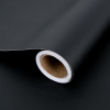 ورق حائط سميك أسود غير لامع من TORC قابل للتقشير والعصا ، ورق اتصال ذاتي اللصق لأثاث الحائط قابل للإزالة مقاوم للماء