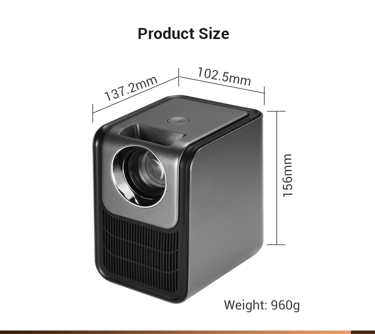 フルHD LCD Projector Hotack D035 Shenzhen Hotack Technology Co. Ltd