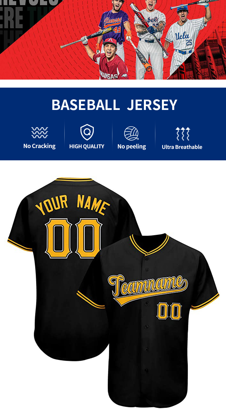 Source mens shirts Oem Custom New York Baseball Jersey sublimation