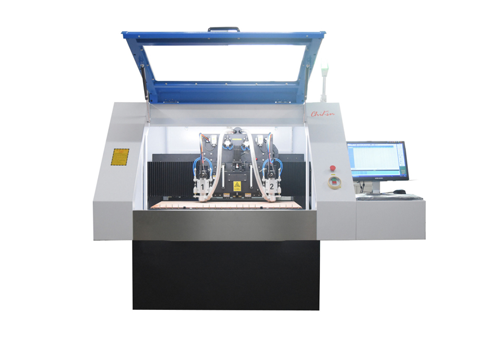 2 Spindle PCB Drilling And Routing Machine