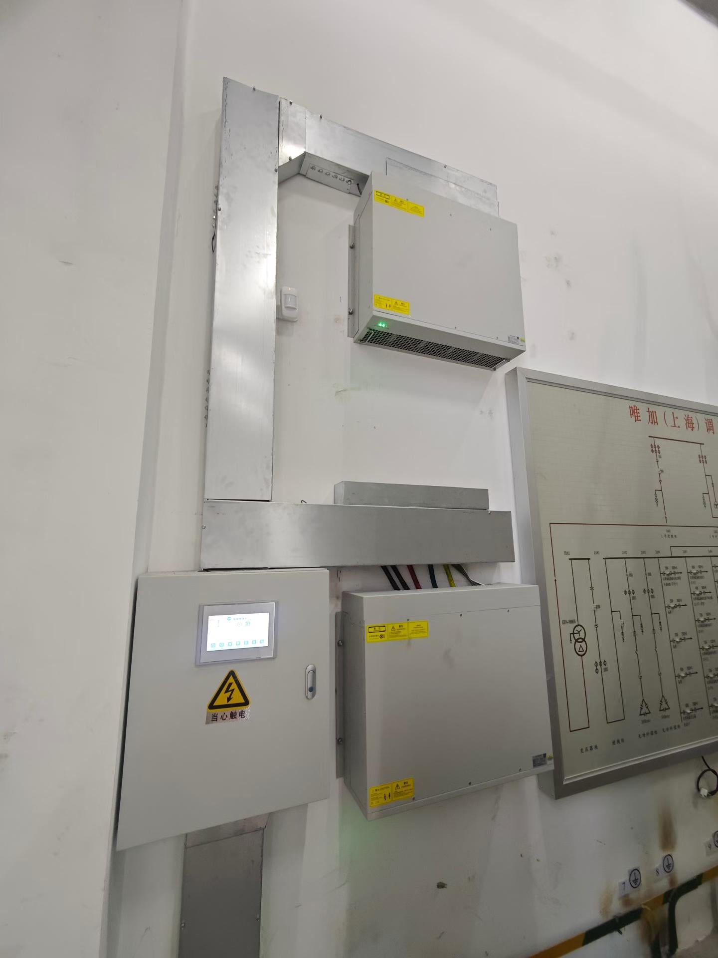 ANSVG units in the distribution room