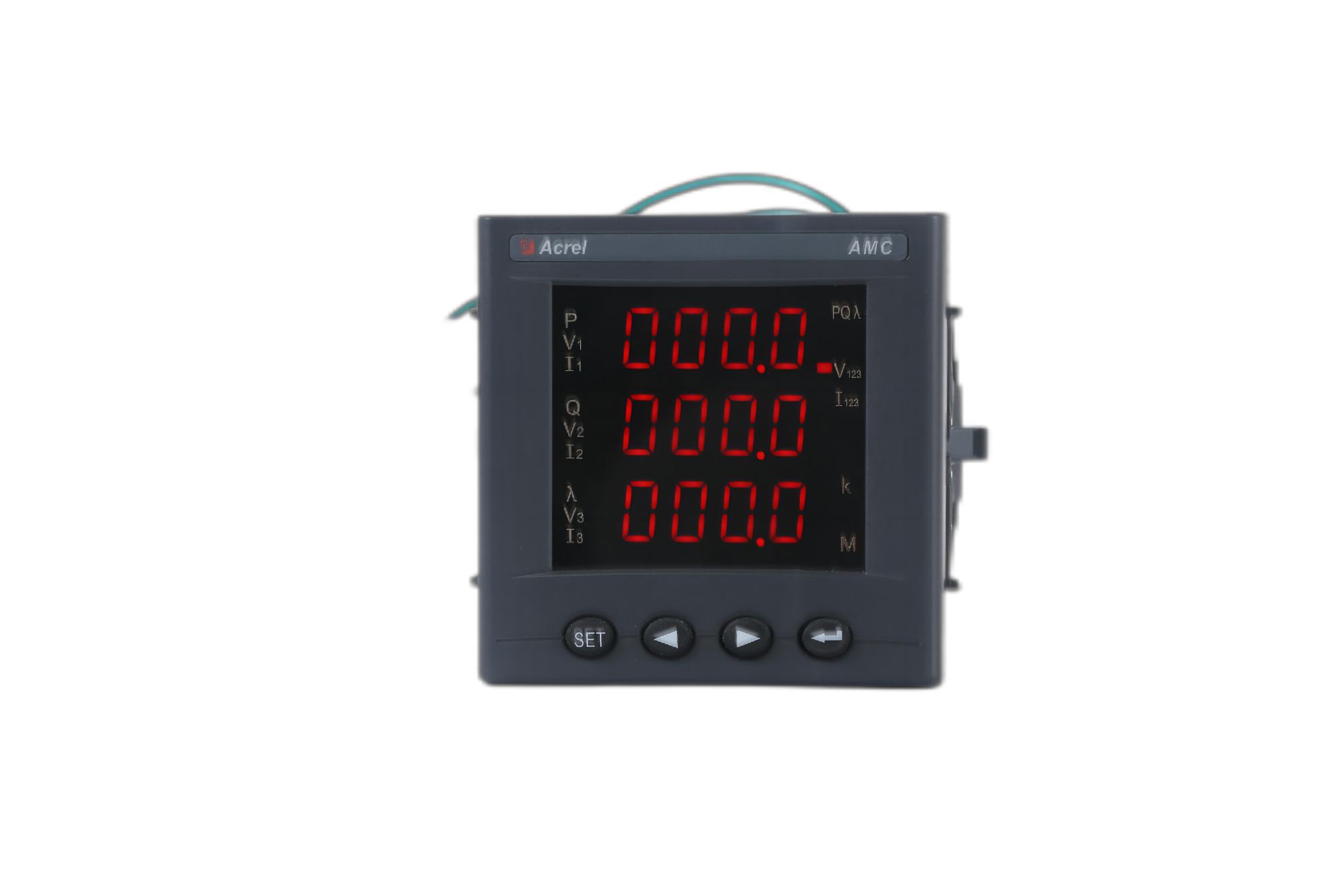 Three Phase LED Energy Meter AMC96-E4/KC