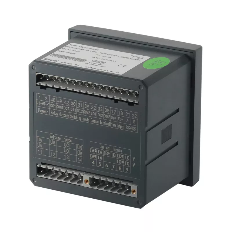 Acrel AMC72L-E4/KC 75*75mm AC 3 Phase Multi-Function Energy Meter