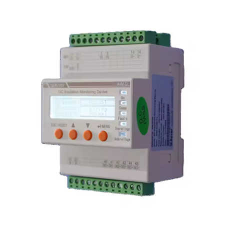 Acrel AIM-D100-T DC100-1000V din rail LCD indication insulation monitor