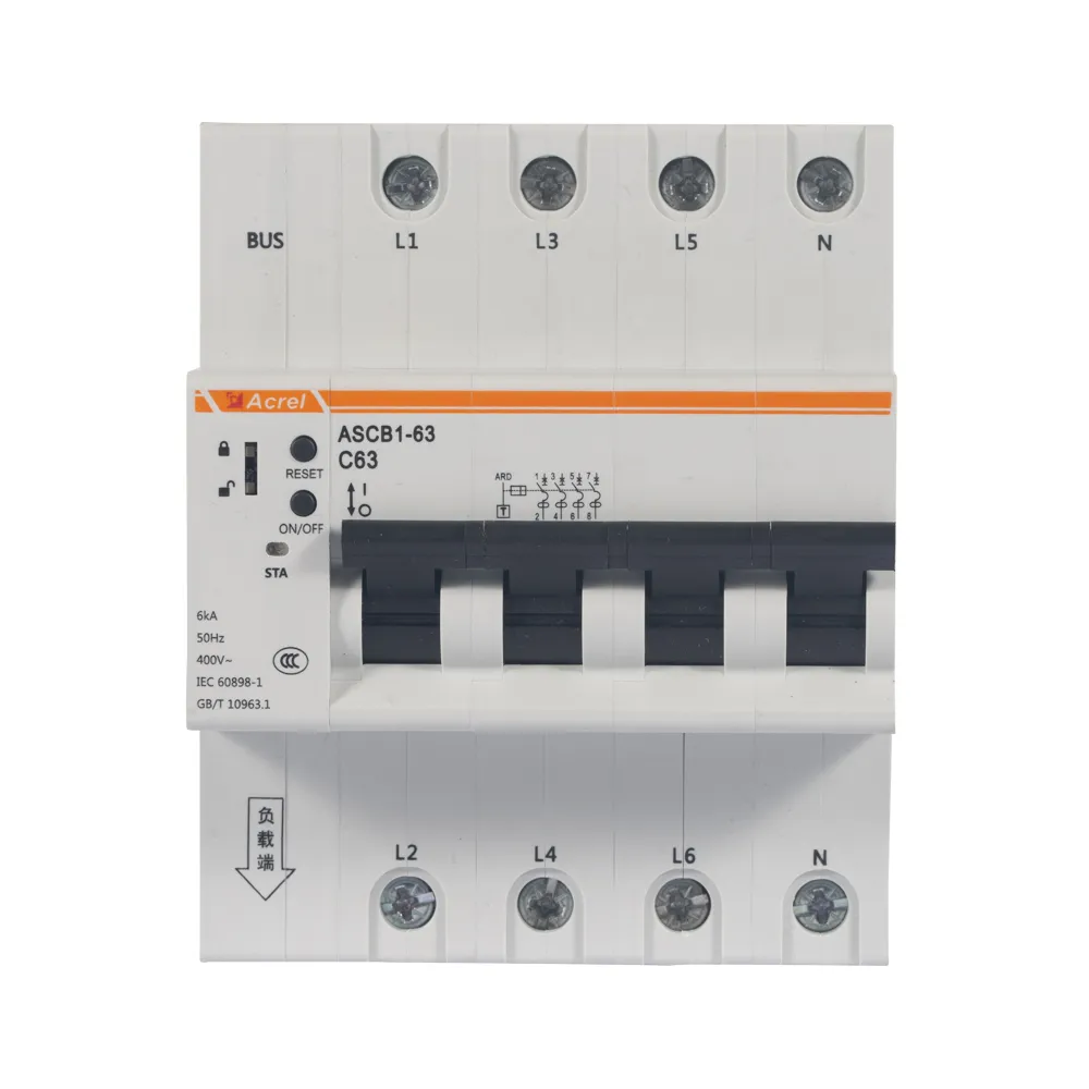 Acrel ASCB1-63-C63 4P Smart Circuit Breaker