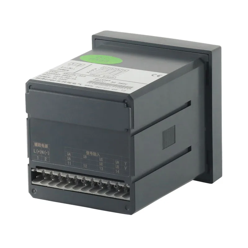 Acrel AMC72L-AV3 75*75mm AC Three Phase Digital Voltage Meter