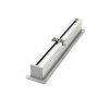 PXG-401-A Anodized silver Aluminum LED Profile with Flange For normal recessed Drywall Use