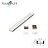 PXG-205 23MM For Led Strip Light Recessed Wall Led Cabinet Light Channels led Aluminum Profile