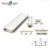PXG-5020-A LED aluminum profile  housing for linear light aluminium profile channel with PC cover