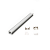 PXG-1204-M For Aluminum Led Profile 12Mm Milky White Frosted Linear PC Materia Opal Acrylic Light Diffuser