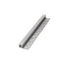 PXG-301 New Led linear light cover aluminum extrusion profiles and plastic diffuser for office