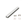 PXG-1204-A Aluminum LED Profile with PC Diffuser for Surface Mounting,Compatible with Strip Width within 17mm