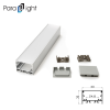 PXG-4030-M  led aluminum profile commercial lighting, diffuser extrusion channel for strip lamp light