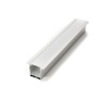 PXG-401-A Anodized silver Aluminum LED Profile with Flange For normal recessed Drywall Use