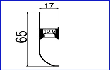 PXG-513 LED Aluminum Channel  Strip light Profile Aluminium profile Customized for home office hotel park