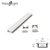 PXG-205-1 factory recessed corner ceiling step recessed mount led aluminum profile for led strip light