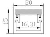 PXG-400 Exw Price Decorated Used led Aluminum Profile Floor Aluminum