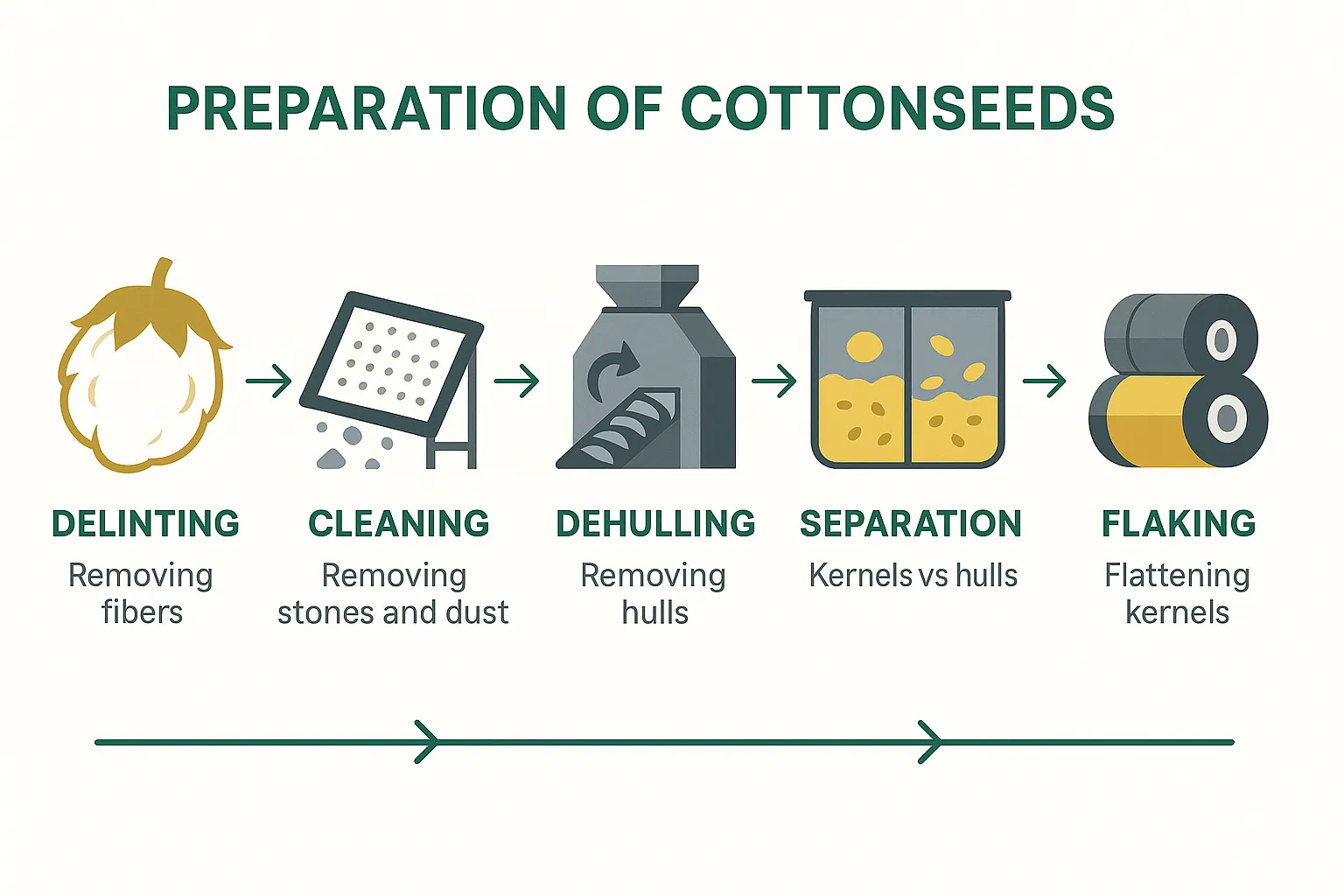 cotton seed oil preparation
