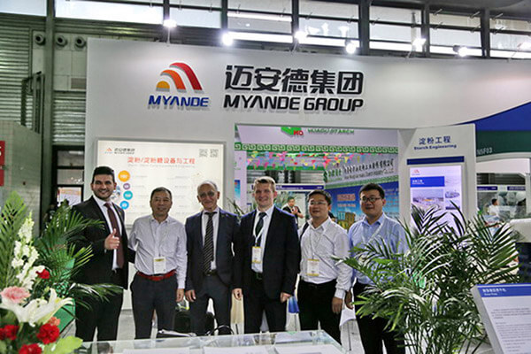 Myande participó en la 12ª Exposición Internacional de Almidón de Shanghái
