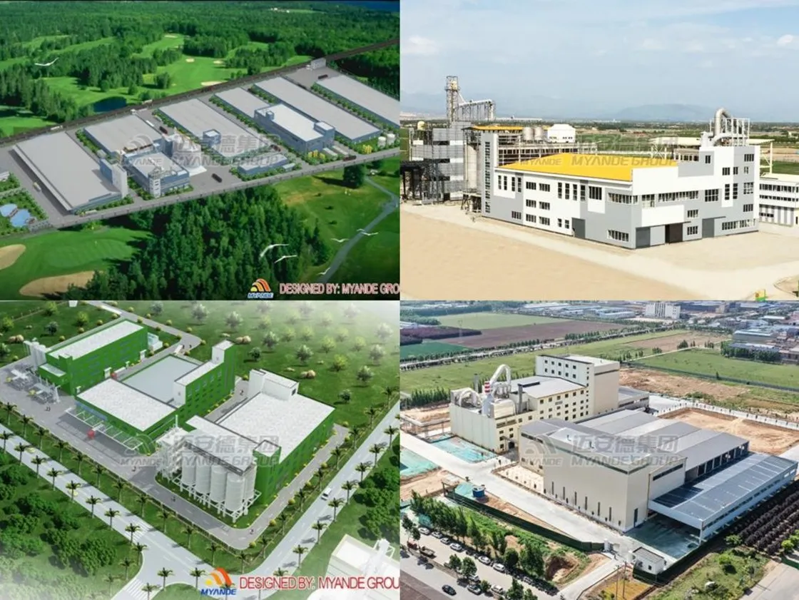 Corn Starch Processing Plant delivered by Myande