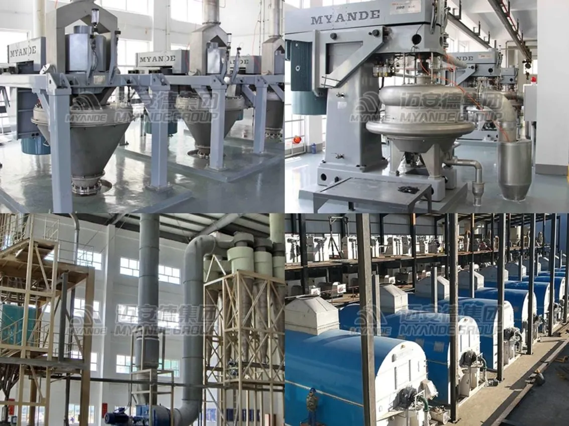 Corn Starch Core Equipments designed by Myande