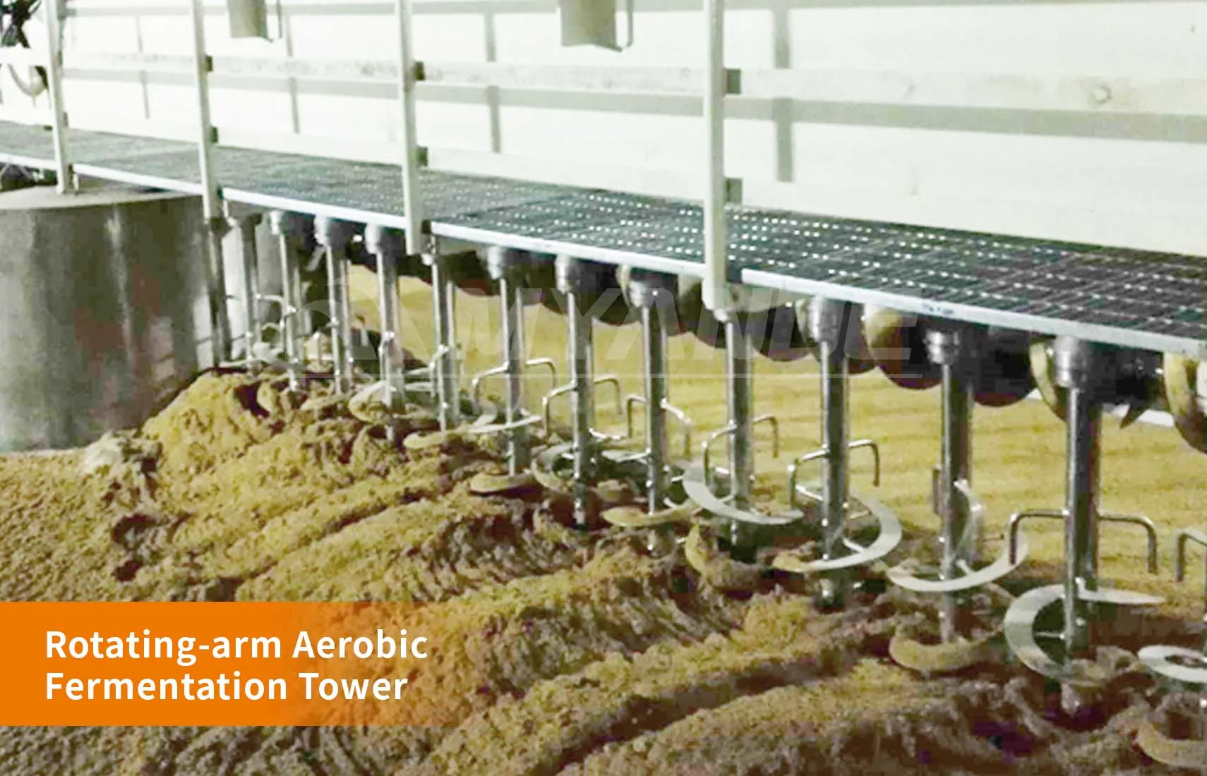 Rotating-arm Aerobic Fermentation Tower designed by Myande Group