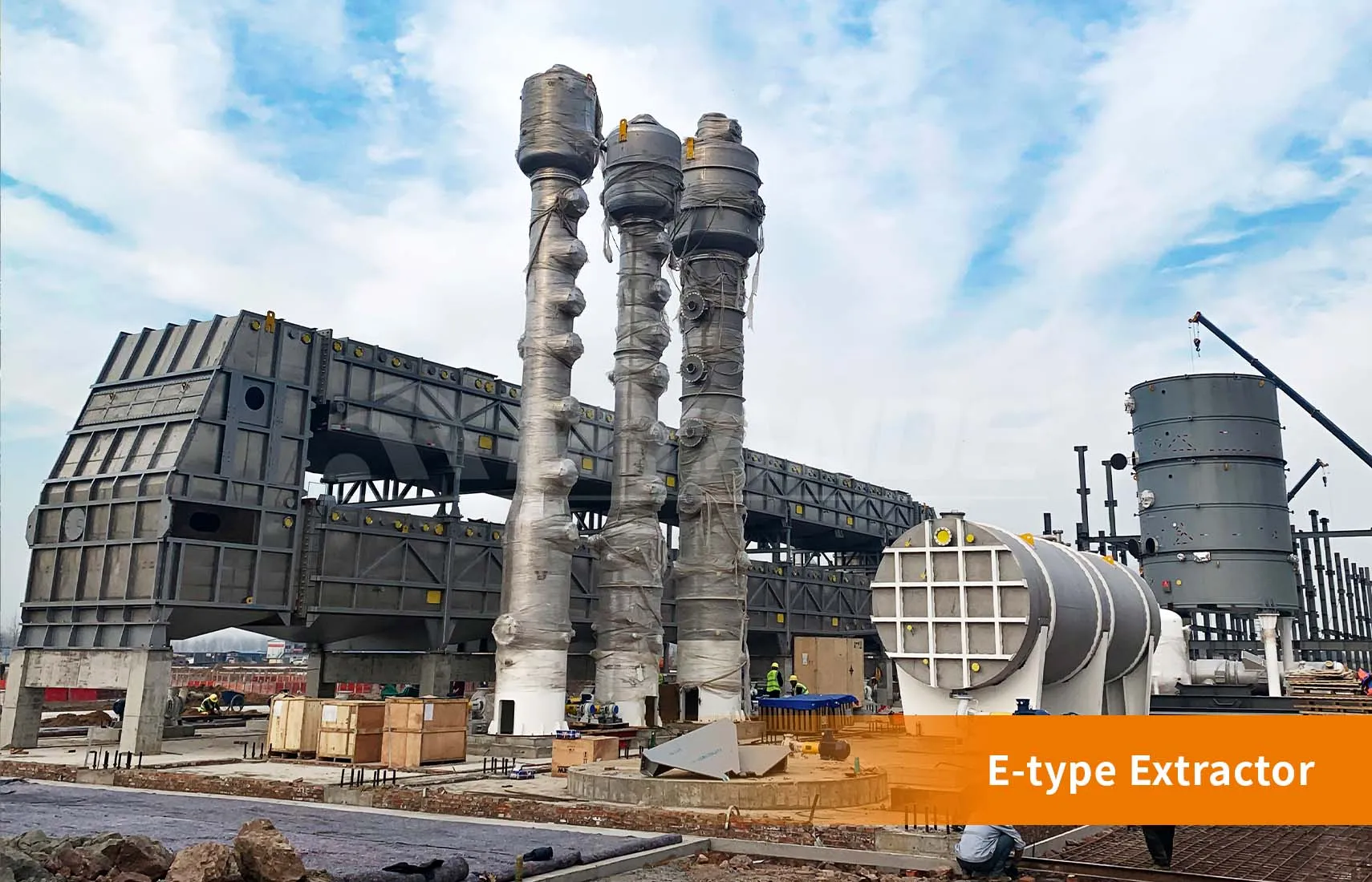 Canola Seed Solvent Extraction Step: E-type Extractor engineered by Myande Group