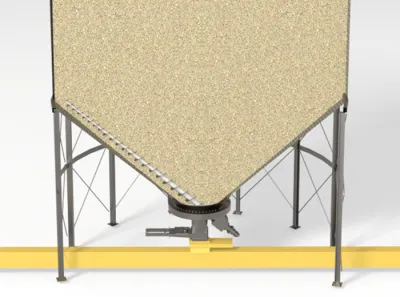 cone-bottom reclaimer supplied by Myande