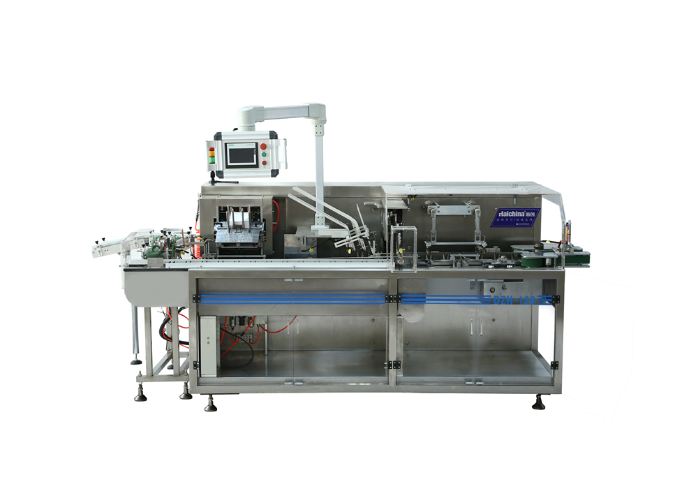 DZH-120 Horizontal & Intermittent Automatic Cartoning Machine For Tube ...