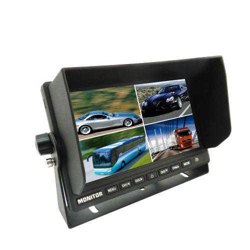 7 Inch LCD Quad Monitor